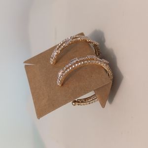 Rose Gold Earrings.
Not for sale